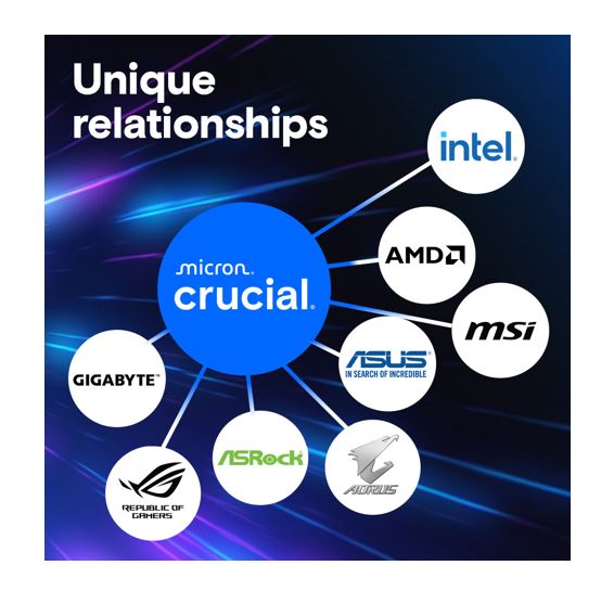 Crucial Pro 64GB (1x64GB) DDR5 UDIMM 5600MHz CL46 Black Heat Spreader Support Intel XMP AMD Ryzen Desktop PC Gaming Memory - Image 3