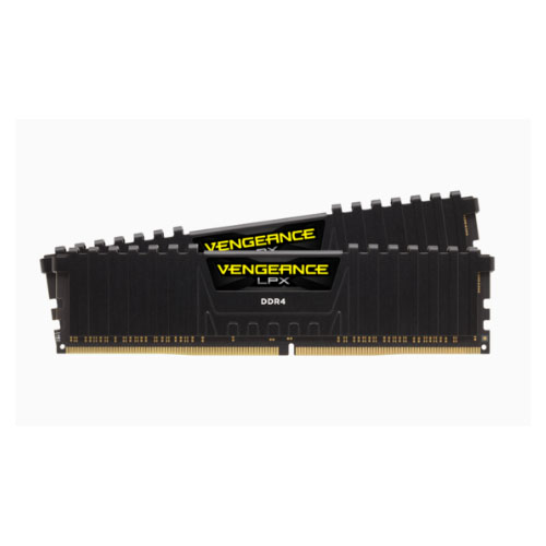 Corsair Vengeance LPX 16GB (2x8GB) DDR4 3200MHz C16 Desktop Gaming Memory Black - AMD Ryzen (LS) - Image 2