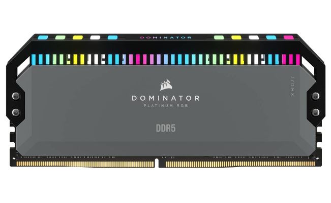 Corsair Dominator Platinum RGB DDR5 64GB (2 x 32GB) DDR5 5600 CL40-40-40-77 1.25V Intel XMP & AMD EXPO - GREY - Image 3
