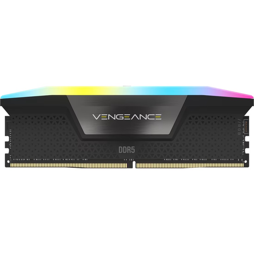 Corsair Vengeance RGB 64GB (2x32GB), DDR5-6000, CL40, 1.35V, XMP 3.0, RGB, UDIMM, Aluminum Heatspreader, Intel 700/800 Series compatible - Image 3