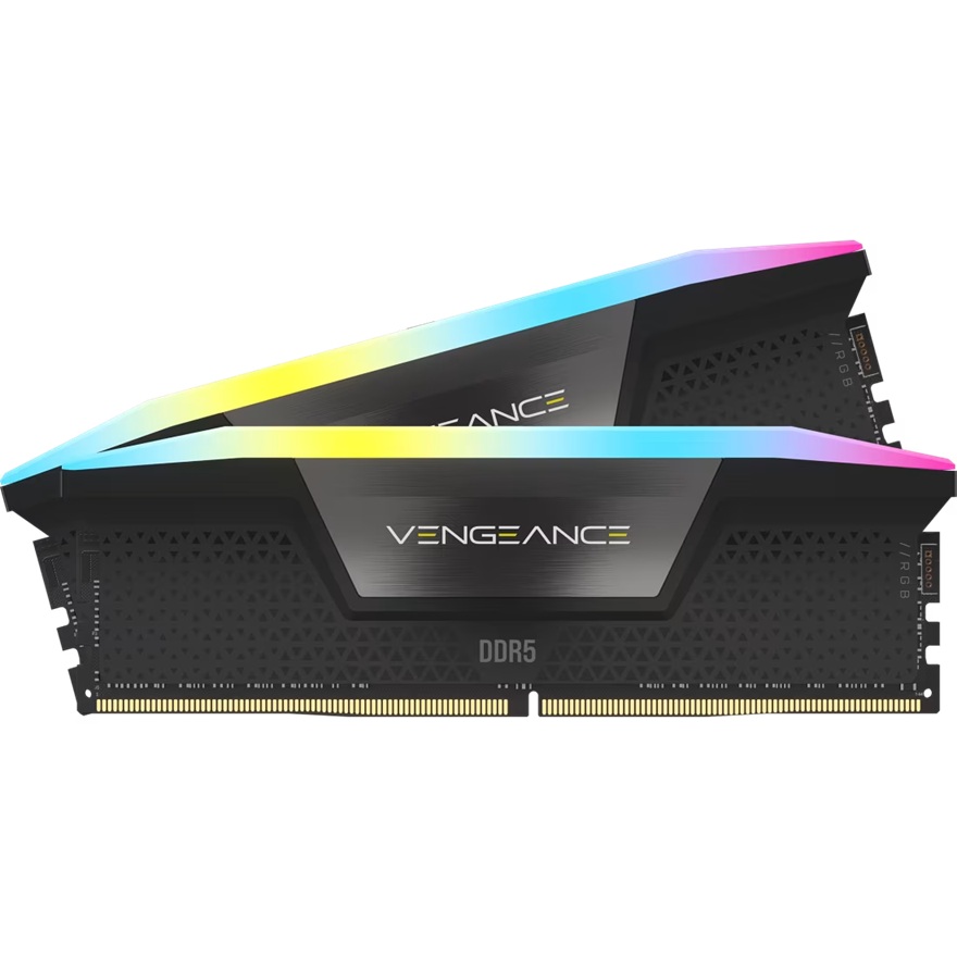 Corsair Vengeance RGB 64GB (2x32GB), DDR5-6000, CL40, 1.35V, XMP 3.0, RGB, UDIMM, Aluminum Heatspreader, Intel 700/800 Series compatible - Image 4