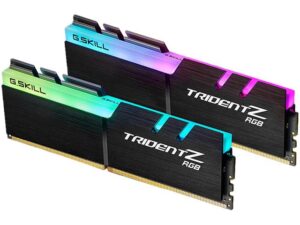 G.SKILL F4-3200C16D-16GTZR 16GB (2 x 8GB)/ PC4-25600 / DDR4 3200 Mhz/ Timings 16-18-18-38/ Voltage 1.35V/ Trident Z RGB
