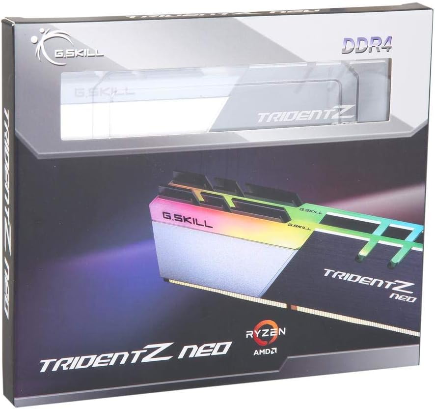 G.SKILL F4-3600C16D-32GTZNC 32GB (2 x 16GB)/ PC4-28800 / DDR4 3600 Mhz/ Timings 16-19-19-39/ Voltage 1.35V/ Trident Z Neo - Image 4