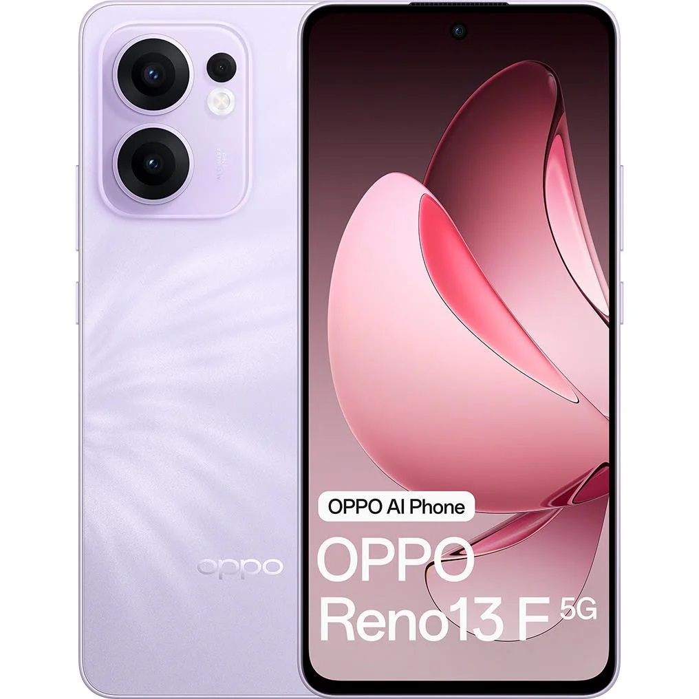 OPPO Reno13 F 5G - Plume Purple (CPH2699AU Purple)* AU STOCK*, 6.67', Full HD+, 12GB/256GB, 50MP/32MP, Dual SIM, 5800mAh, 2 Years Warranty
