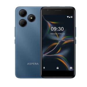 Aspera Buzz 4G 32GB - Blue (P02243201) *AU STOCK*, 5', 2GB/32GB, 5MP/5MP, Dual SIM, 3000mAh, 1 Year Warranty