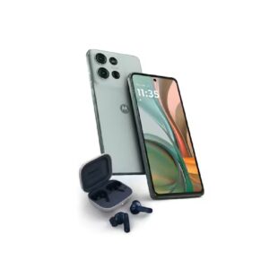 Motorola Moto G75 5G 256GB w Moto Buds - Green*AU STOCK*, 6.8', Full HD+, 120Hz, 8GB/256GB, 50MP/16MP, Single+ eSIM, 5000mAh, 2 Years Warranty