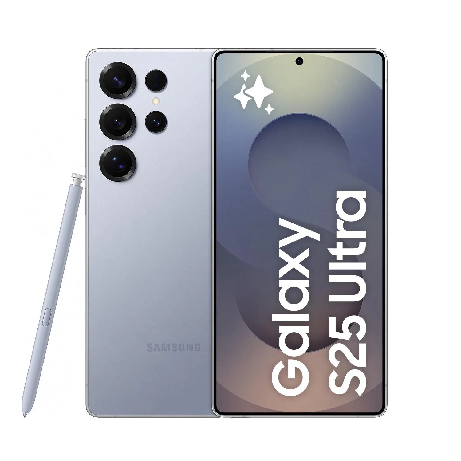 Samsung Galaxy S25 Ultra 5G 512GB - Titanium Silver Blue *AU STOCK*, 6.9', 12GB/512TB, 200MP/50MP, Single+ eSIM, AI, 5000mAh, 2 Years Warranty