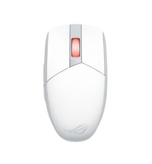 ASUS ROG Strix Impact III WH Wireless Gaming Mouse，36,000dpi Optical Sensor, Dual Wireless Connectivity, ROG SpeedNova, 57g, ROG Micro Switches