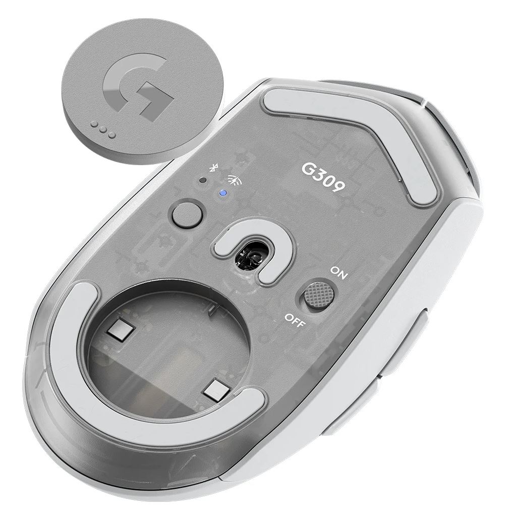 Logitech G309 LIGHTSPEED Wireless Gaming Mouse White 100 – 25,600 DPI LIGHTSPEED wireless technology (LS) - Image 4