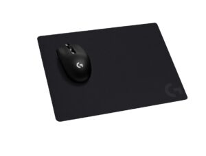 Logitech G640 Large Cloth Gaming Mouse Pad Classic Size 40 cm x 46 cm 3 mm Low Profile Hard Surface (LS)