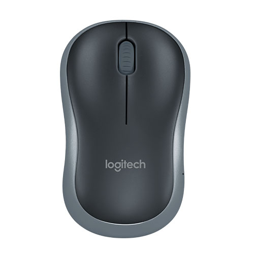 Logitech M185 Wireless Mouse Nano Receiver Grey 1-year battery life Logitech Advanced 2.4 GHz wireless connectivity - Image 3