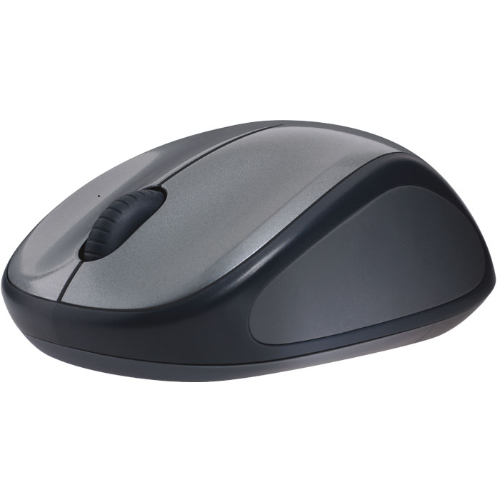 Logitech M235 Wireless Mouse Grey Contoured design Glossy Comfort Grip Advanced Optical Tracking 1-year battery life - Image 2