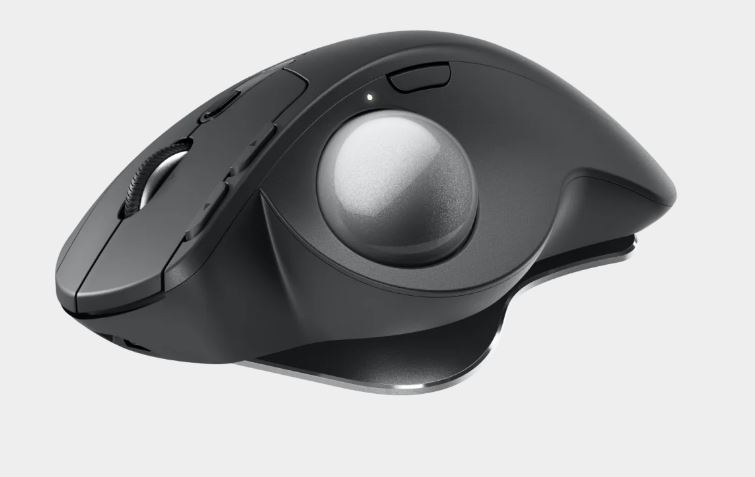 Logitech MX Ergo S SILENT Wireless trackball USB-C charging mouse (LS) - Image 4