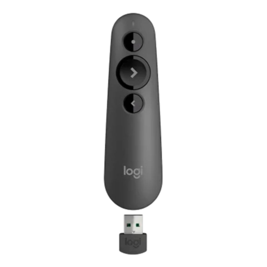 Logitech R500S Laser Presentation Remote with Dual Connectivity Bluetooth or USB 20m Range Red Laser Pointer for PowerPoint Keynote Google Slides - Image 2