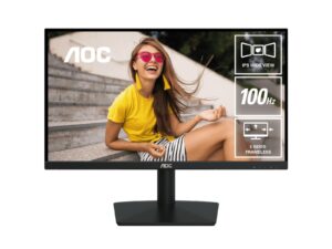 AOC 23.8' 120Hz IPS Monitor: 1080p IPS, 120Hz refresh, 1ms MPRT, 250 nits, 178° view, HDMI/VGA, sRGB 118%, tilt adjustable, VESA mountable