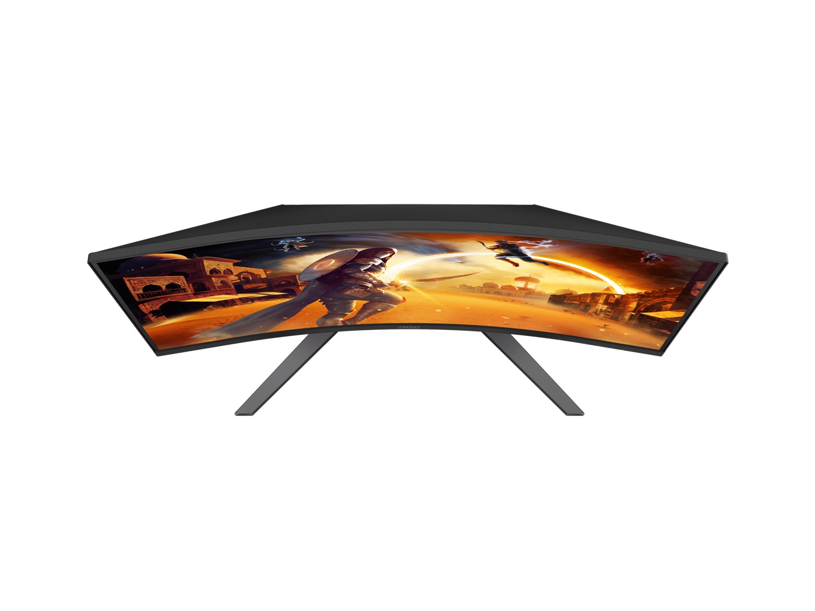 AOC 31.5' QHD Curved Monitor (CQ32G4E) – 180Hz VA, 0.5ms MPRT, 1500R curve, 121% sRGB, DP 1.4, HDMI 2.0, Delta E<2, tilt adjustable, 3500:1 contrast - Image 3