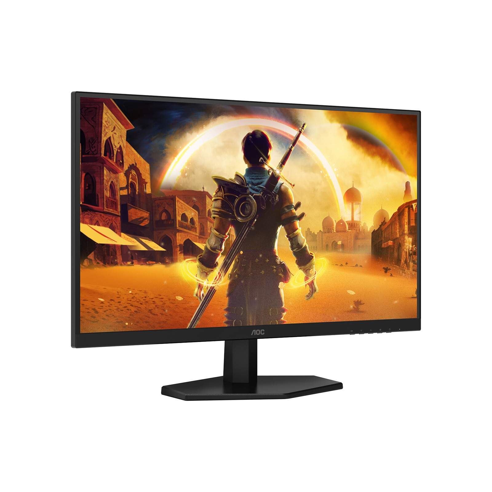 AOC 27' 180Hz 2560 × 1440 (QHD) 0.3ms, HDR400, Fast IPS, HDMI2.0 × 1 DisplayPort1.4 × 1 Adaptive Sync, Height Adjust Gaming Monitor