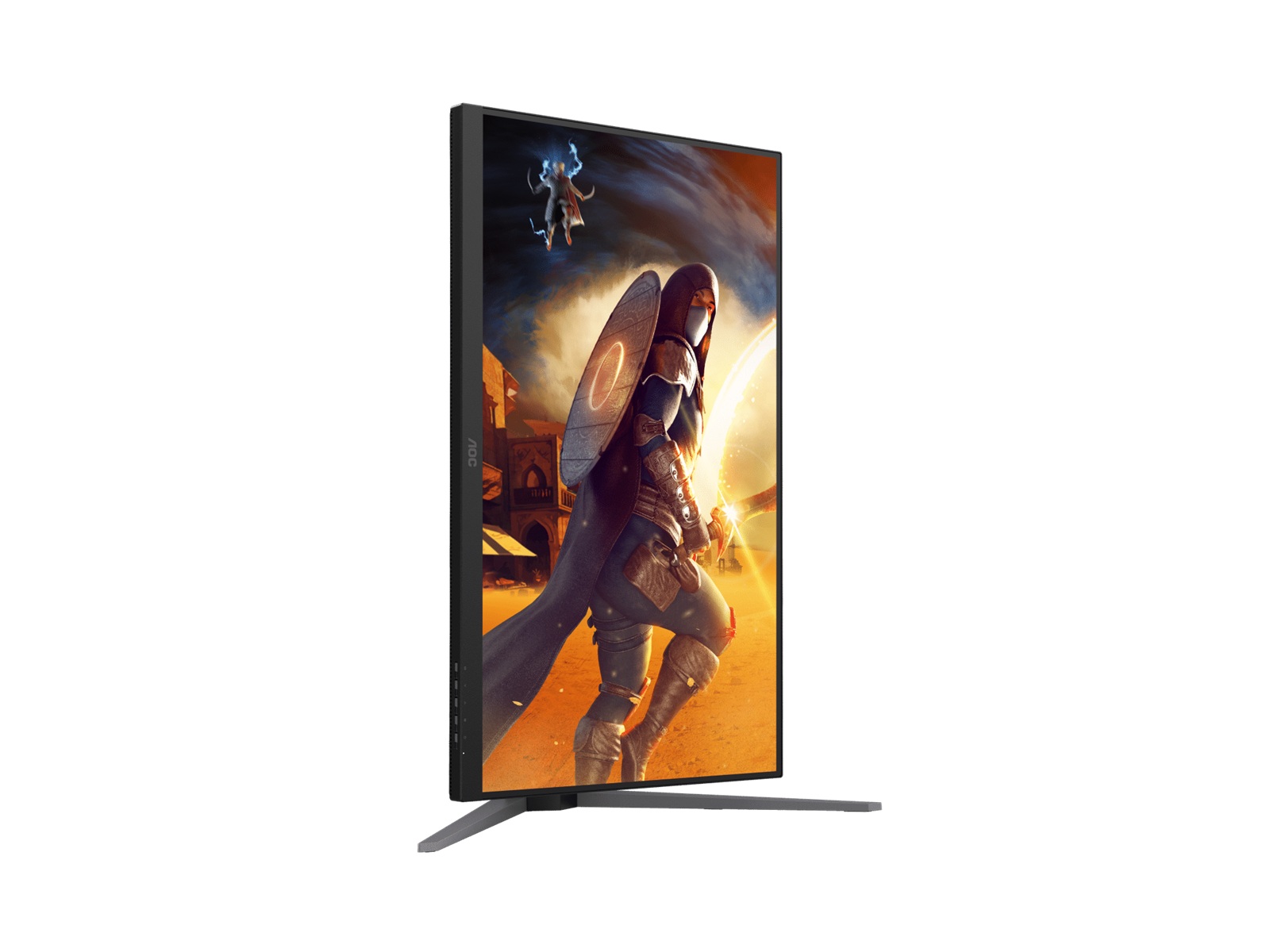 AOC U32G4 31.5' Fast IPS, 1920×1080 (FHD)@320Hz, 3840×2160@160Hz, 350cd/m², sRGB 119%, DCI-P3 95%, 178°, DP1.4, HDMI2.1, VESA 100×100, 130mm, 40W - Image 2