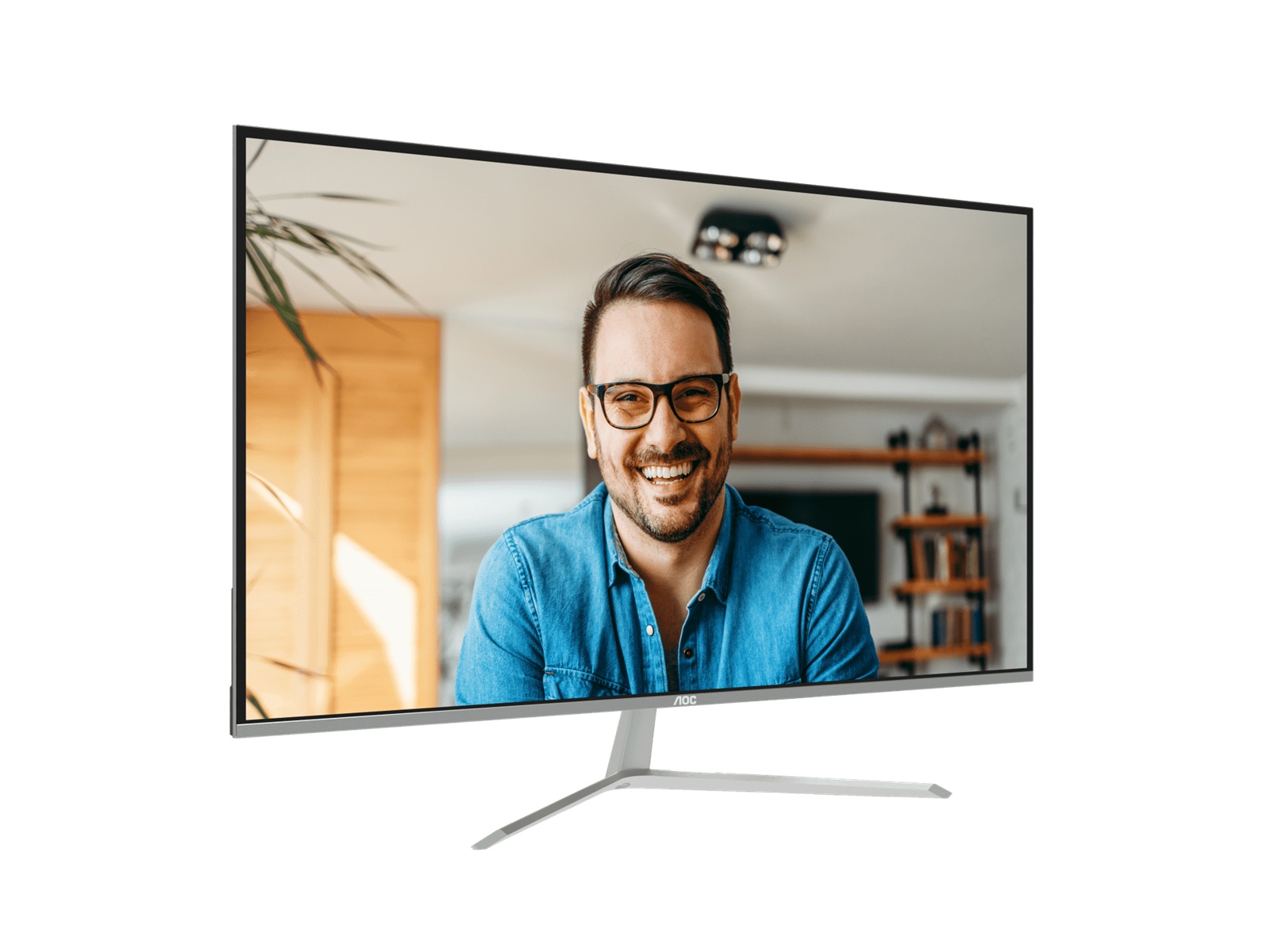 AOC 31.5' 4K Monitor – UHD 3840×2160 @60Hz, VA panel, 4ms GtG, 124% sRGB, DP 1.4, HDMI 2.0, 1.07B colors, Delta E<2, tilt adjustable (LS) - Image 2