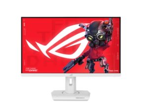 ASUS XG27UCG-W 27' ROG Strix Dual Mode Gaming Monitor, 3840x2160, dual mode (4K 160Hz or FHD 320Hz), 1ms (GTG), Fast IPS, Extreme Low Motion Blur Sync