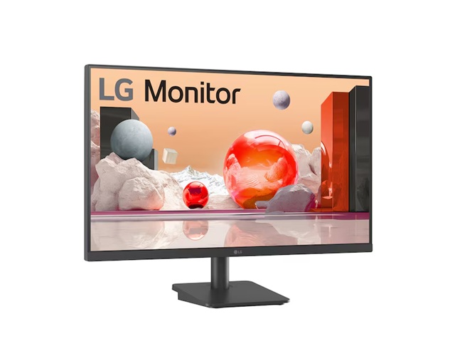 LG 24' IPS Full HD Monitor, 1920x1080, 3-side borderless design, 100 Hz, USB‑C (65W PD), Reader Mode & Flicker Safe, tilt adjustable - Image 2
