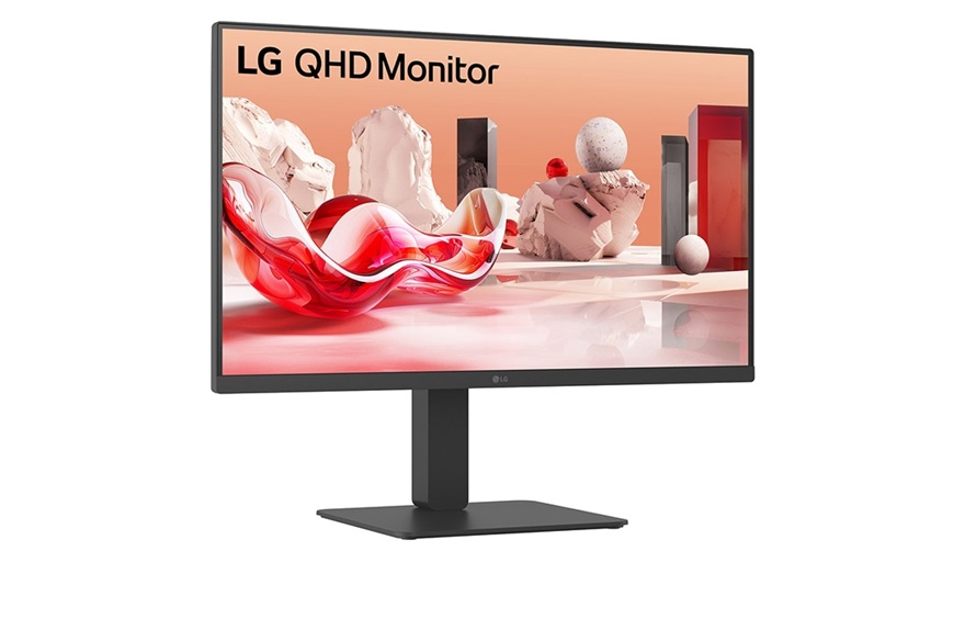 LG 27' 27BA65QB-B.AAU, QHD IPS, 100Hz, HDR10, USB-C PD 65W, Daisy Chain,KVM, 4×USB, DP/HDMI, adj. stand, 350nits, sRGB 99%, 5ms, VESA - Image 2