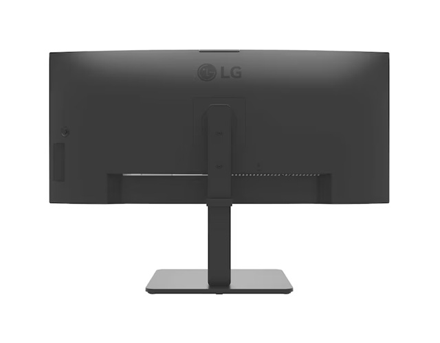 LG 34' UltraWide QHD Curved IPS Monitor with 3440x1440 resolution, sRGB 99%, HDR10, USB-C PD 90W, FHD webcam, mic, speakers & adjustable stand - Image 4