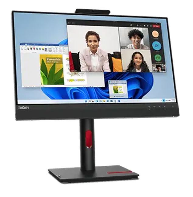 LENOVO ThinkCentre Tiny-in-One G5 23.8'/24' FHD 60Hz 1920x1080 16:9 4ms Height Adjust Tilt Swivel Pivot HDMI DP IPS USB3.2 Anti-glare Webcam Mic - Image 2