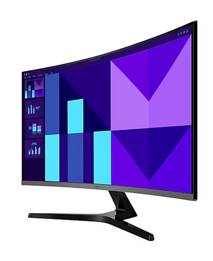 Samsung 32' S39GD FHD 100Hz Curved Monitor 1920x1080 4ms 16:9 1500R Tilt VESA VA HDMI D-Sub Headphone Flicker Free Eye Saver Mode Black - Image 2