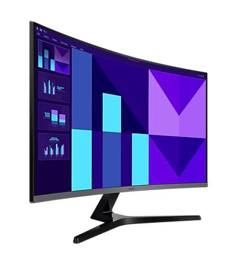 Samsung 32' S39GD FHD 100Hz Curved Monitor 1920x1080 4ms 16:9 1500R Tilt VESA VA HDMI D-Sub Headphone Flicker Free Eye Saver Mode Black - Image 3