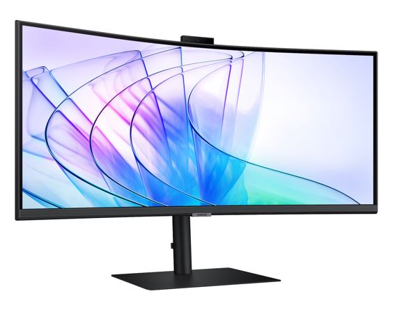 Samsung 34' ViewFinity S50GC UWQHD Ultra 3000:1 100Hz 3440x1440 21:9 5ms 350 cd/㎡ HDR10 VA DP HDMI USB-C Hub LAN Webcam Tilt HAS Swivel VESA 3YR - Image 3