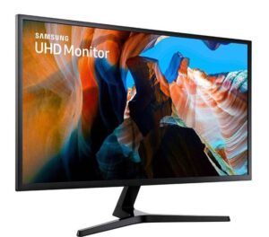 Samsung 31.5'/32' UJ59 4K UHD FreeSync 60Hz Gaming Monitor 3840x2160 4ms 16:9 DP 2xHDMI PBP VESA Game Mode Slim Bezel Flicker Free 3YR WTY