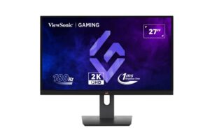 ViewSonic 27' 2560 x 1440 2K QHD 180hz 1ms AMD Freesync HDMI 2.0 x2 DisplayPort x 1 Gaming Monitor