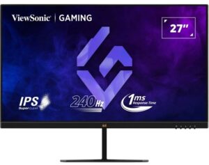 ViewSonic 27' VX2779A PRO FHD 240Hz 1ms, HDR10, SuperClear® IPS Gaming Monitor