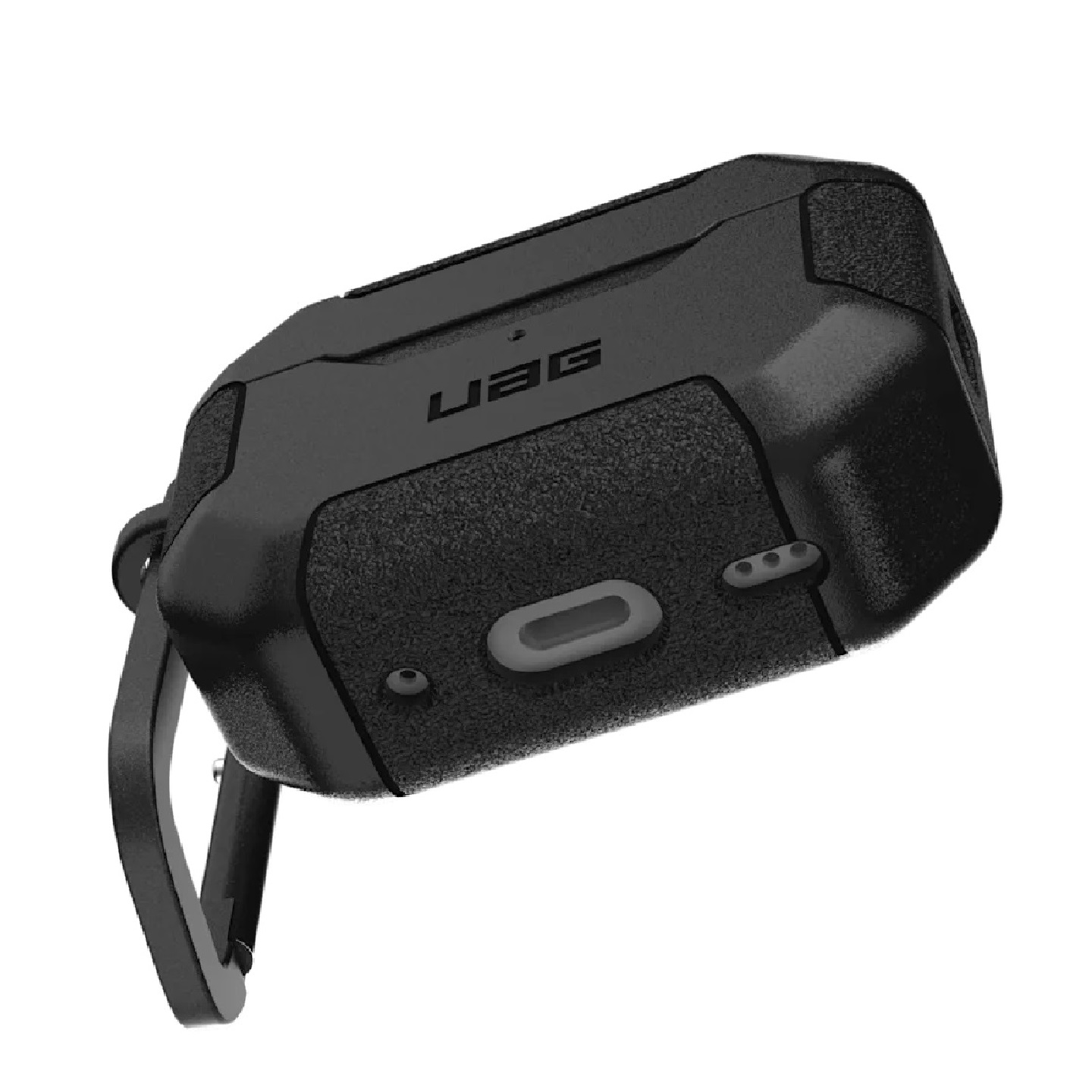 UAG Scout Apple Airpods Pro (2nd Gen) Rugged Case - Black (104123114040),DROP+ Military Standard,Detachable Carabiner, Featherlight,10 Years Warranty - Image 4