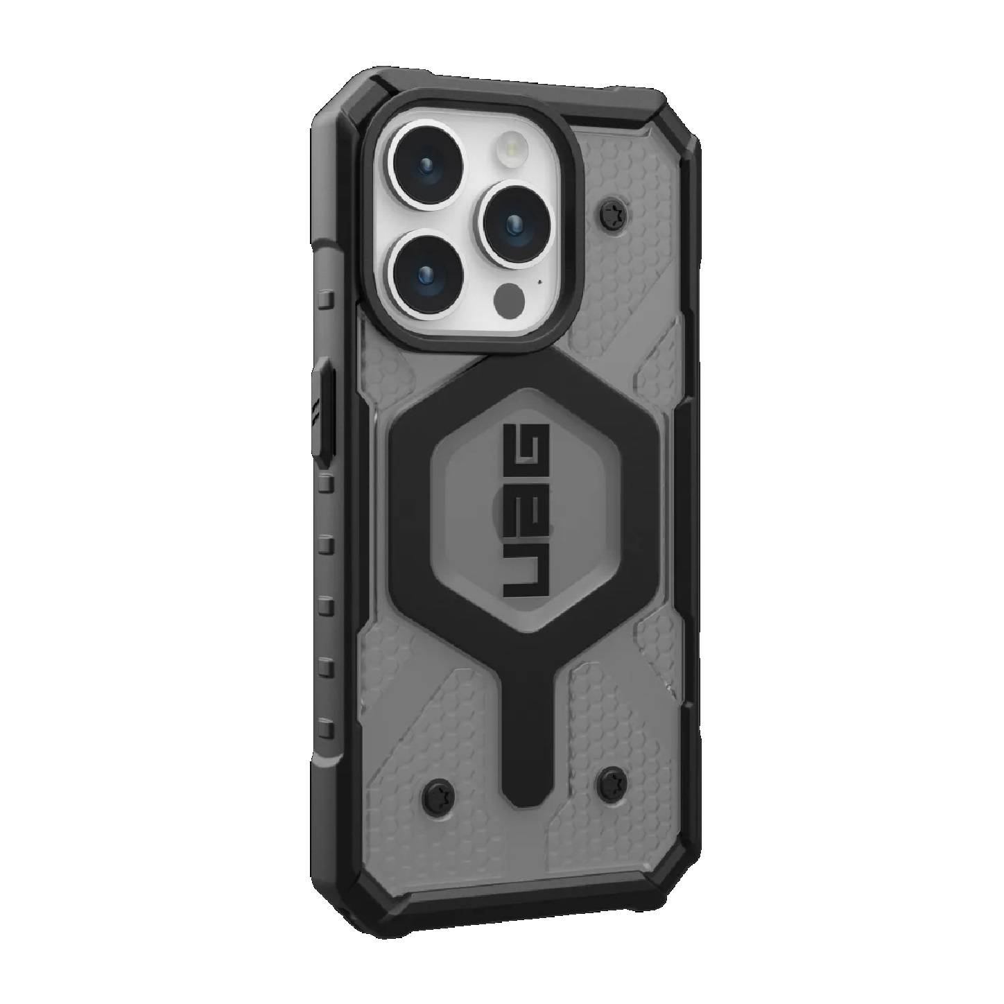 UAG Pathfinder MagSafe Apple iPhone 15 Pro (6.1') Rugged Case - Ash (114281113131),18ft. Drop Protection (5.4M), Tactical Grip, 10 Years Warranty - Image 3