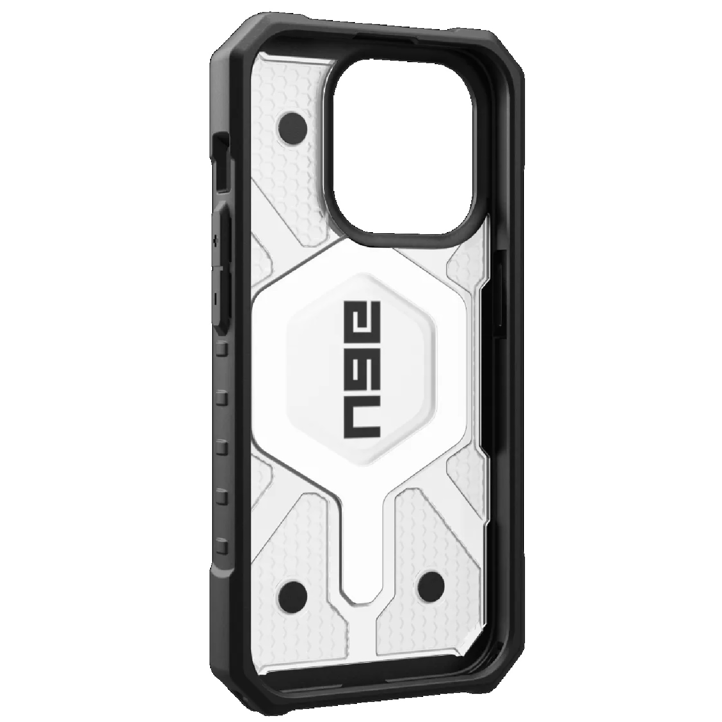 UAG Pathfinder MagSafe Apple iPhone 15 Pro (6.1') Rugged Case - Ice (114281114343), 18ft. Drop Protection (5.4M), Tactical Grip, 10 Years Warranty - Image 4
