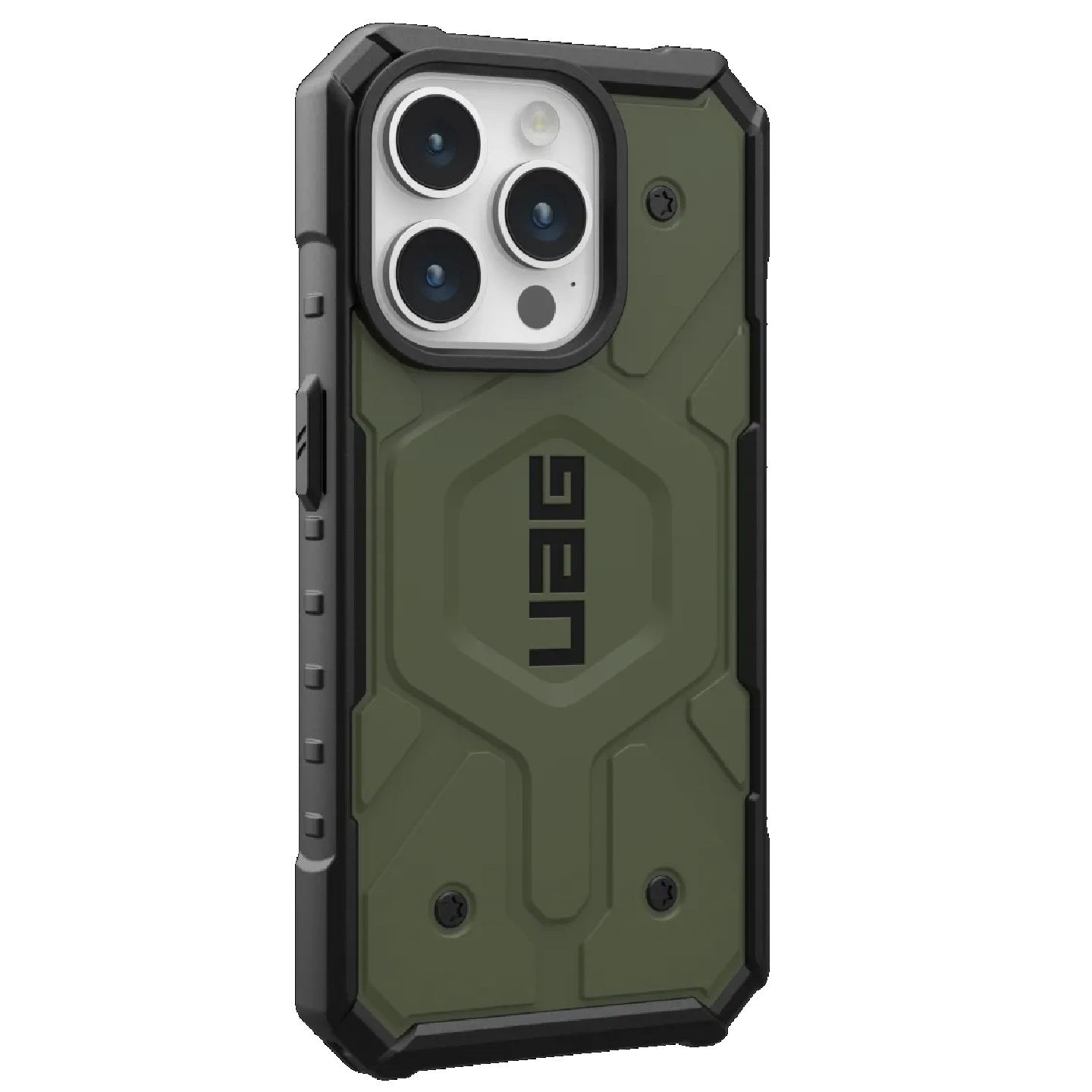 UAG Pathfinder MagSafe Apple iPhone 15 Pro (6.1') Rugged Case - Olive Drab (114281117272),18ft. Drop Protection (5.4M),Tactical Grip,10 Years Warranty - Image 3