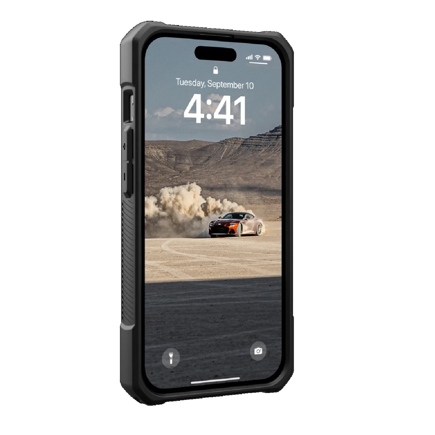 UAG Monarch Kevlar Apple iPhone 15 (6.1') Rugged Case - Kevlar Black (114289113940), 20ft. Drop Protection (6M), 10 Years Warranty - Image 2