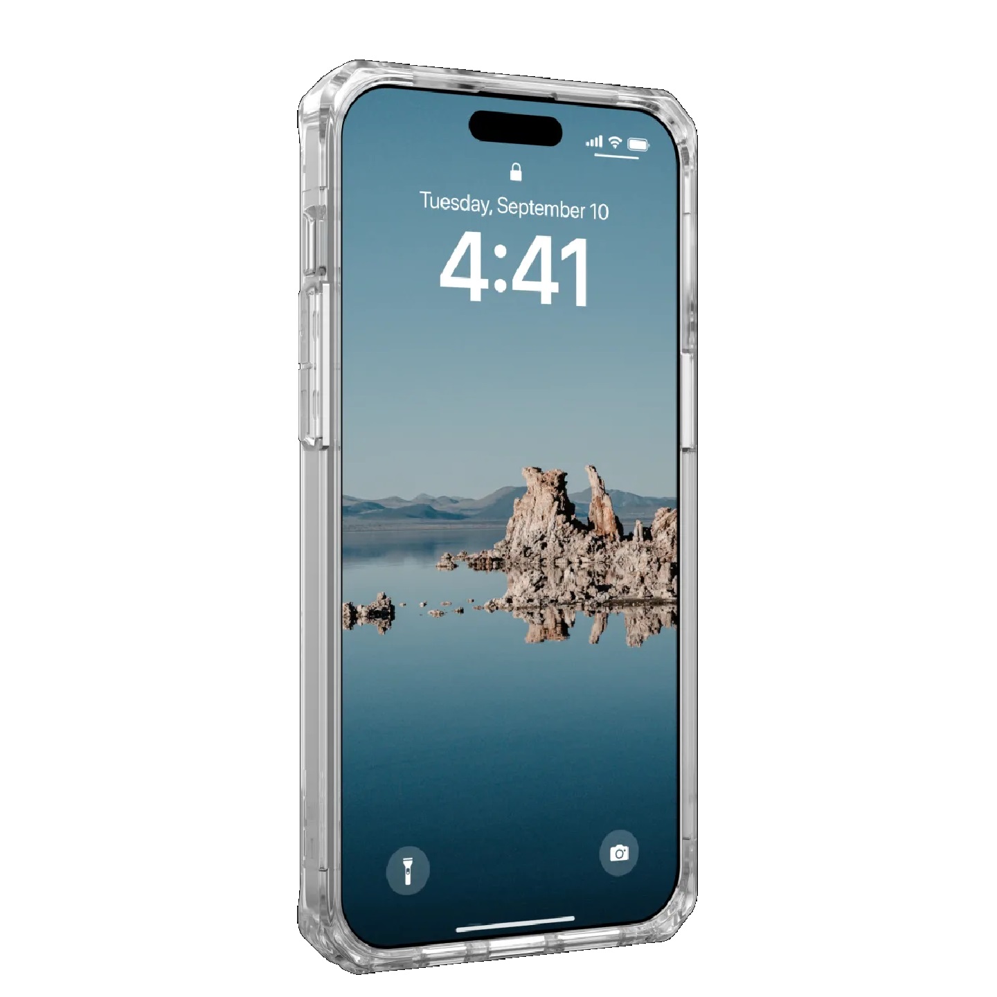 UAG Plyo MagSafe Apple iPhone 15 Pro Max (6.7') Rugged Case - Ice/Silver(114305114333),16ft. Drop Protection (4.8M), 10 Years Warranty - Image 2