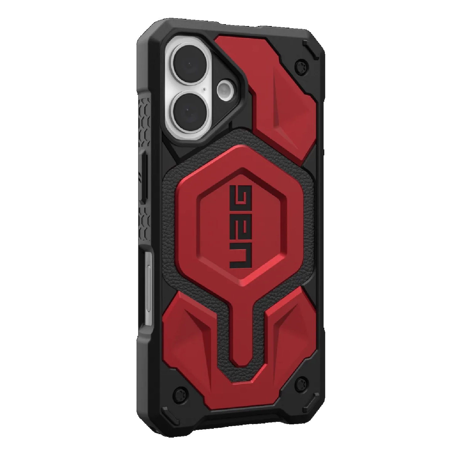 UAG Monarch Pro MagSafe Apple iPhone 16 (6.1') Rugged Case - Crimson (114458119494), 25ft. Drop Protection(7.6M) Impact Resistant ,10 Years Warranty - Image 3