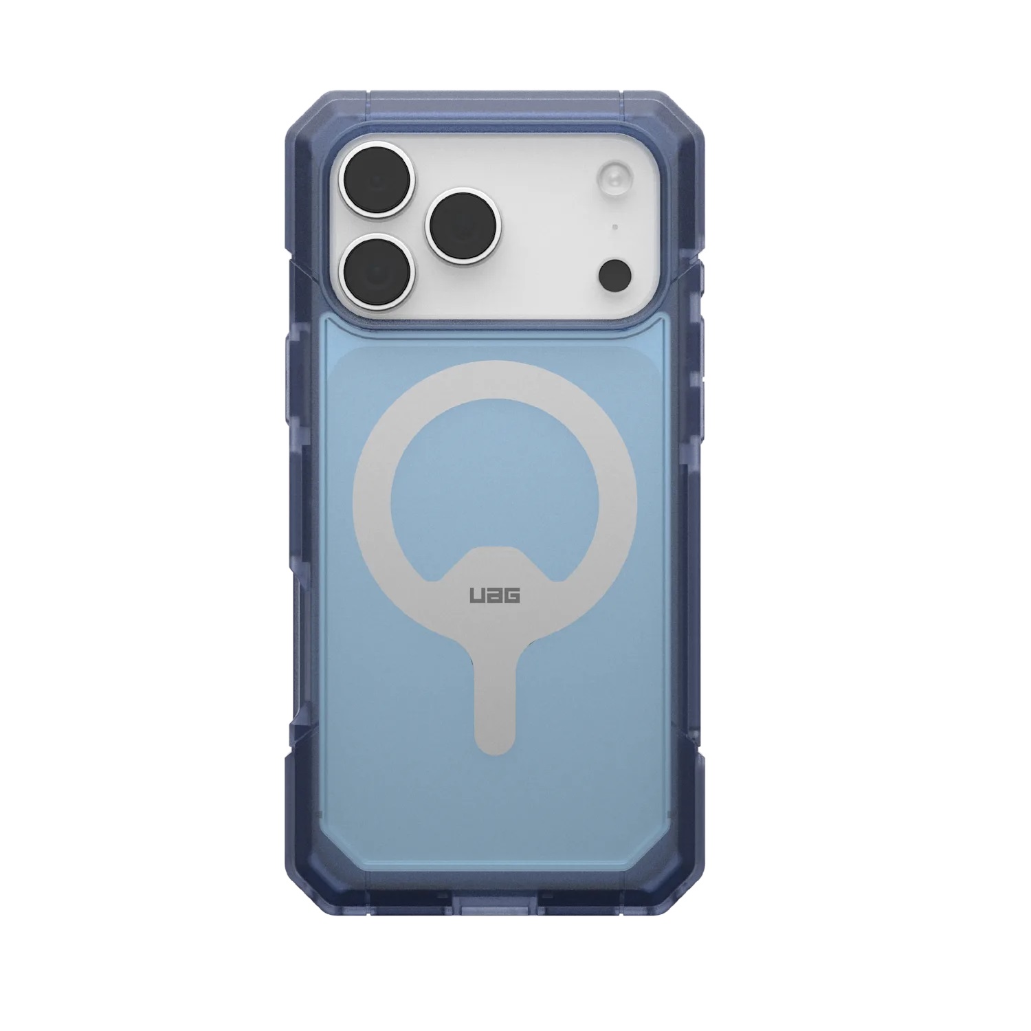 UAG Trooper MagSafe Apple iPhone 17 Pro Max (6.9') Rugged Case - Cloud Blue (114522114151), 30ft. Drop Protection, 2 Piece Design, 10 Years Warranty