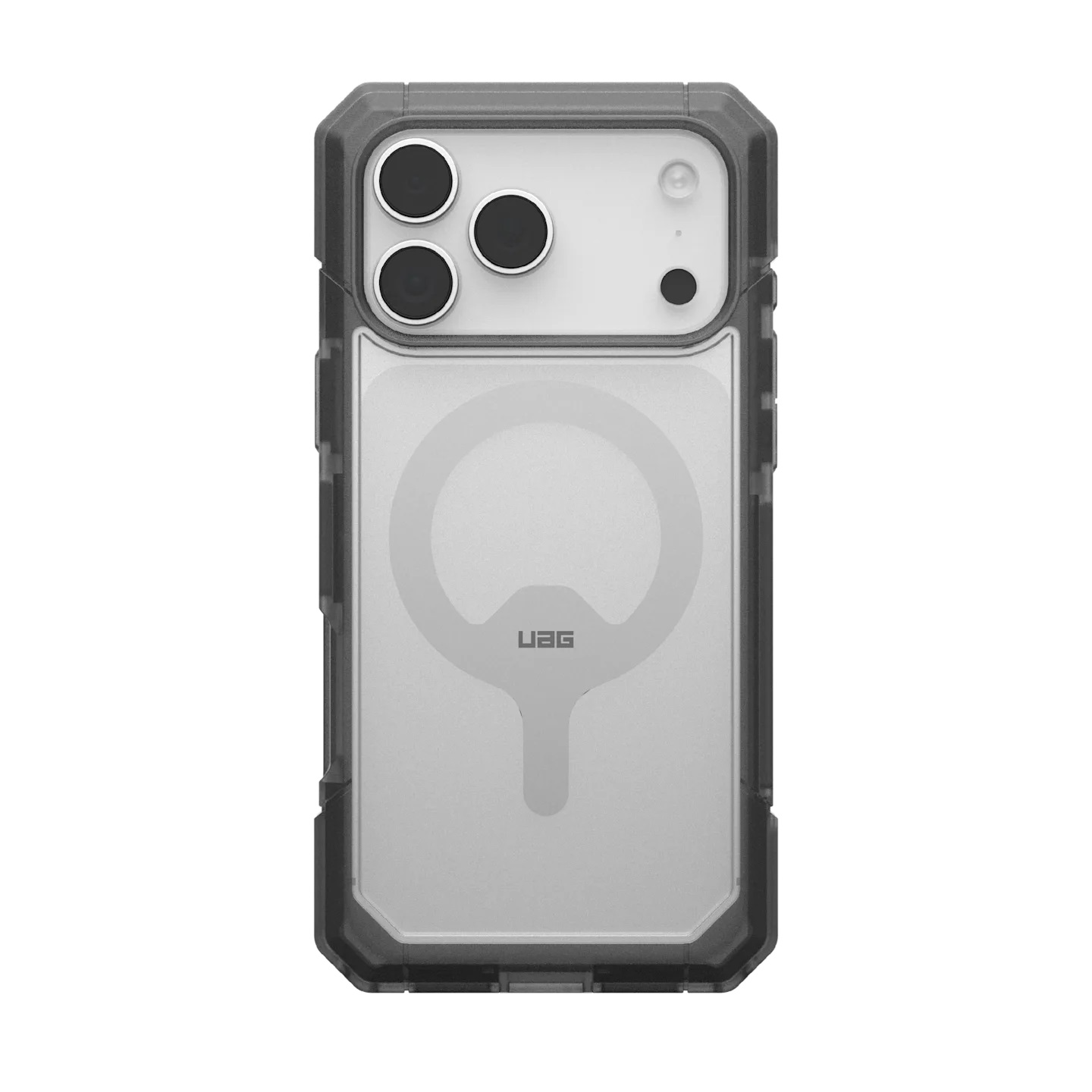 UAG Trooper MagSafe Apple iPhone 17 Pro Max (6.9') Rugged Case - Clear/Ash (114522114G31), 30 ft. Drop Protection, 2 Piece Design, 10 Years Warranty