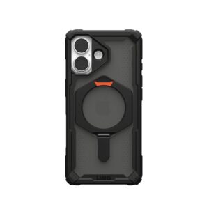UAG Plasma XTE MagSafe Apple iPhone 17 (6.3') Rugged Case - Black/Pop Orange (114526114097), 20ft. Drop Protection (6M), 1 Years Warranty