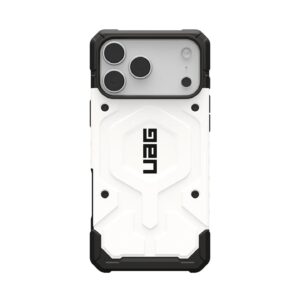UAG Pathfinder MagSafe Apple iPhone 17 Pro (6.3') Rugged Case - White (114548114141), 18ft Drop Protection (5.5M), Impact Resistance,10 Years Warranty