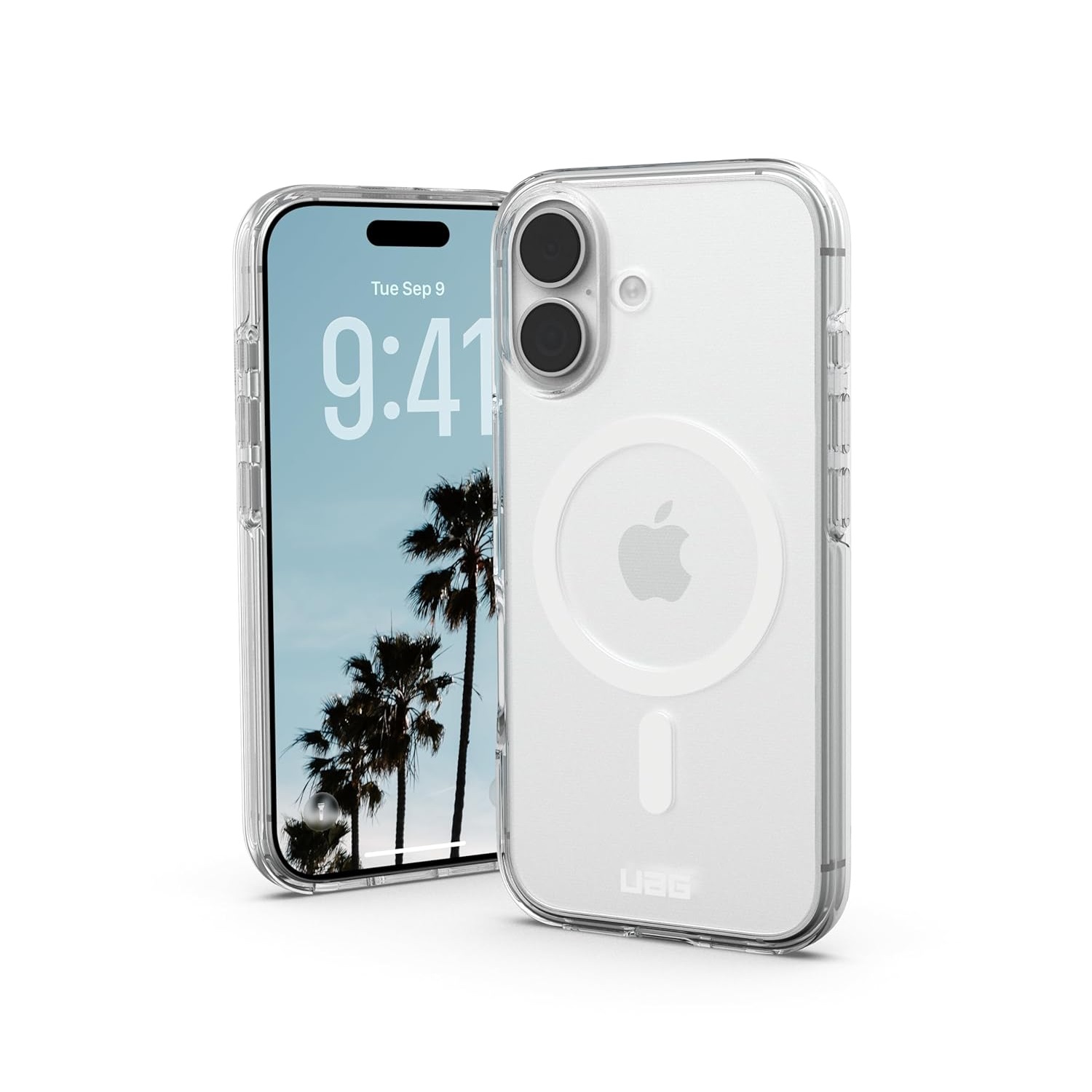 UAG Scout Clear MagSafe Apple iPhone 17 (6.3') Rugged Case - Ice/White (114559114341), 10Ft. Drop Protection, Impact Resistant, 10 Year Warranty - Image 2