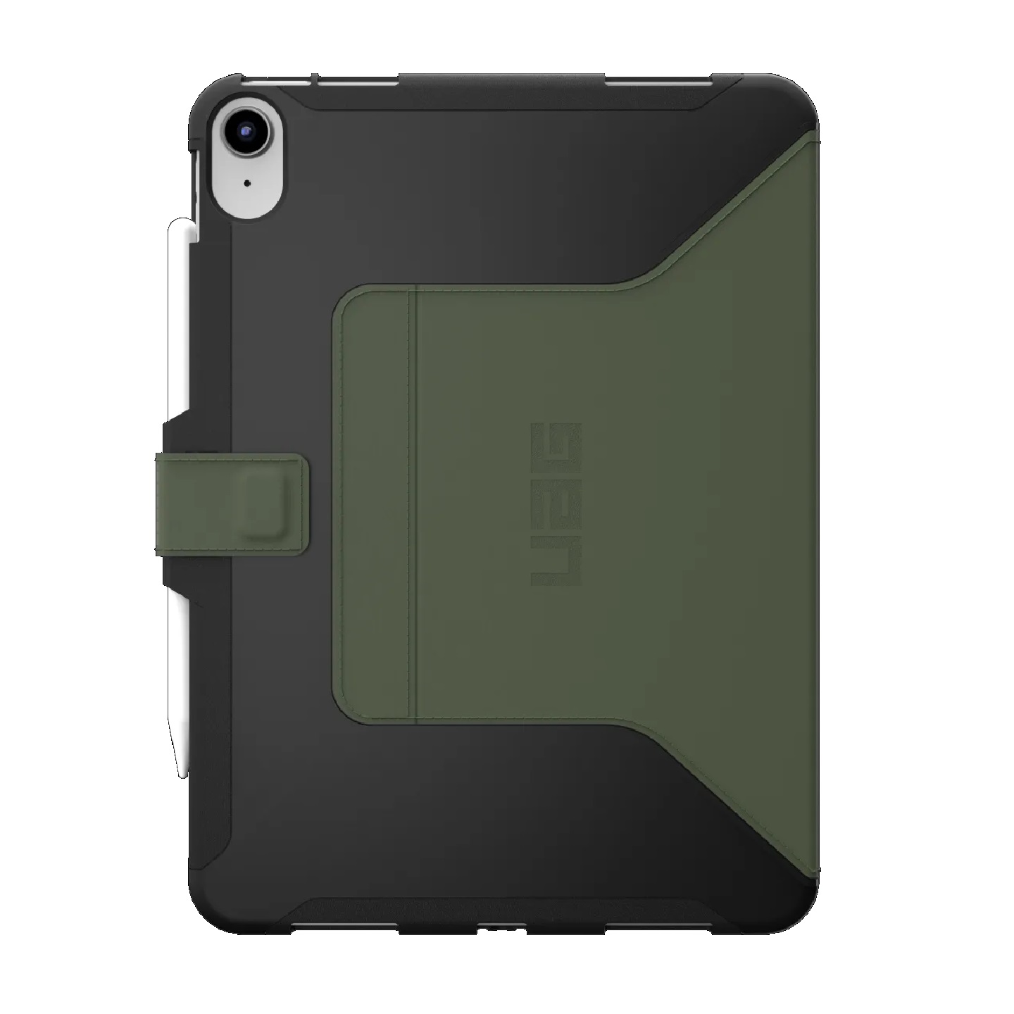 UAG Scout Apple iPad (11.0') 11th Gen (A16) / iPad 10th Gen (10.9') Folio Rugged Case (Black/Olive) - DROP+ Military Standard, 1 Year Warranty