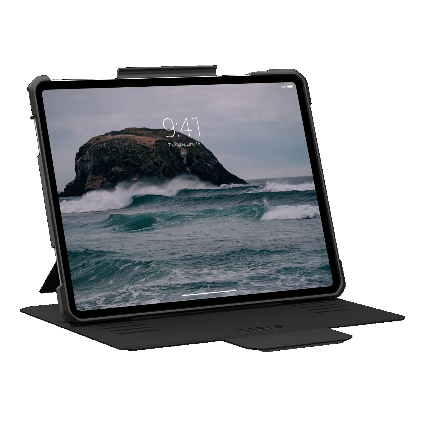 UAG Metropolis SE Apple iPad Air M2 (11') (6th Gen) Folio Rugged Case - Cloud Blue (124473114151), DROP+ Military Standard, 10 Years Warranty - Image 3