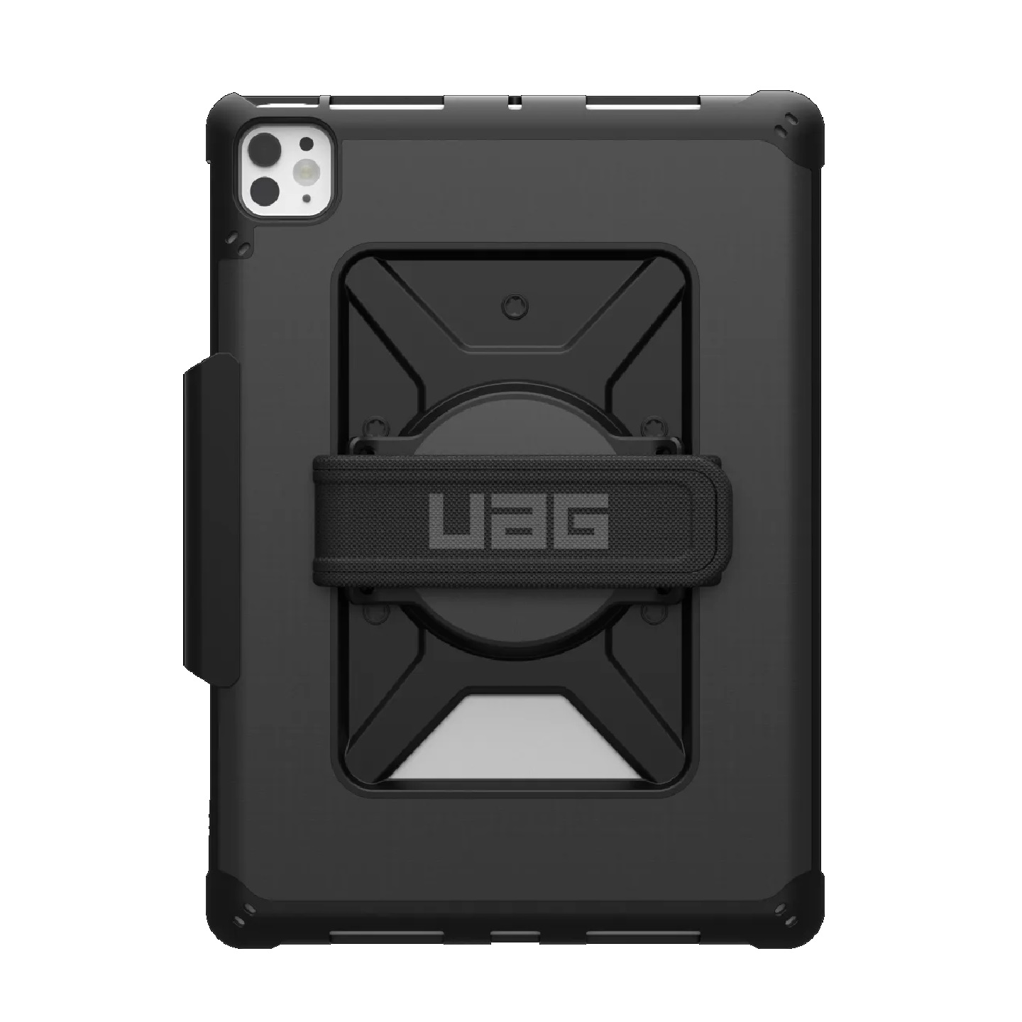 UAG Metropolis Apple iPad Pro (11') (M5/M4) (6th/5th Gen) Handstrap Case - Black (124478B14040), Impact Resistant Corners, 10 Years Warranty