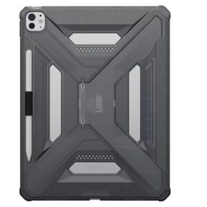 UAG Scout Plus Apple iPad Pro (11.0') (7th Gen) Case - Ash (840283925078), Slim, Soft-Touch, Built-in kickstand, Pencil Holder, 1 Year Warranty